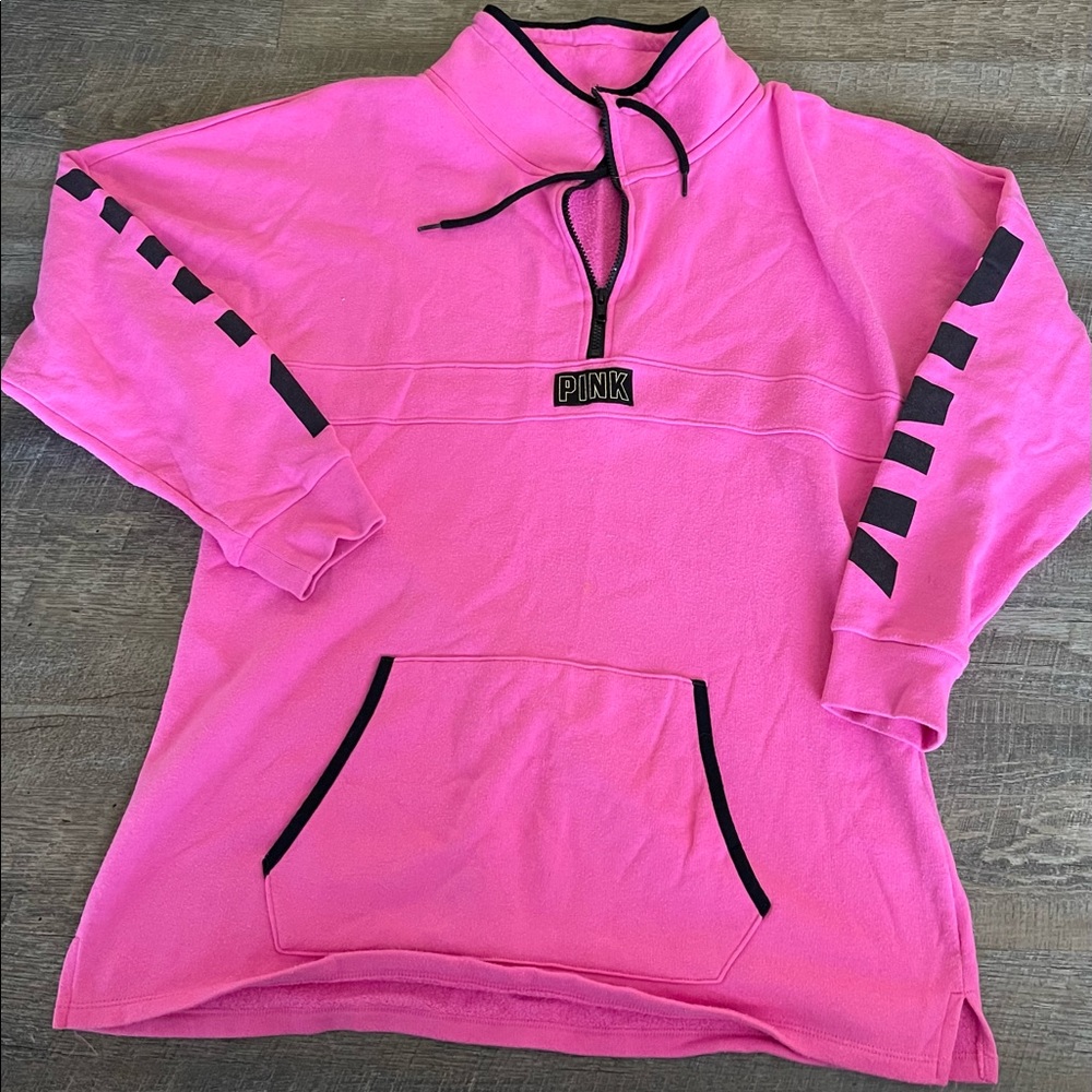 VS PINK Quarter-Zip Sweatshirt